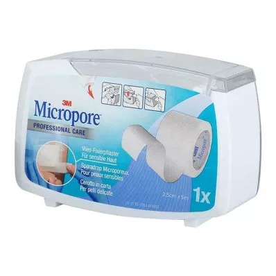 MICROPORE Netkani obliž 2,5 cmx5 w.Abr.1530NP-1SD, 1 kos MICROPORE Netkani obliž 2,5 cmx5 w.Abr.1530NP-1SD, 1 kos