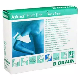 ASKINA Elast Fine bandaža 4 cmx4 m ohlapna, 20 kosov