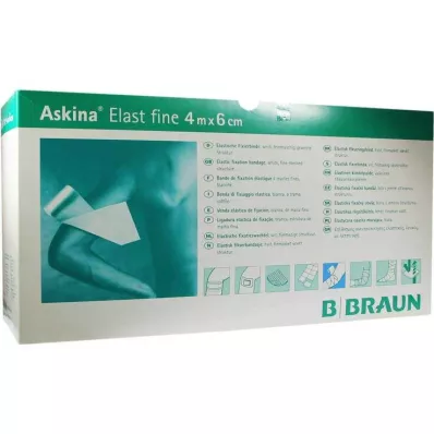 Askina Elast Fine Bandage 4mx6, 100 kos