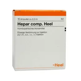 HEPAR COMP.Ampule za pete, 10 kosov