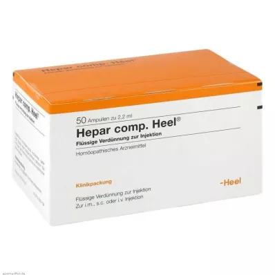 HEPAR COMP.Ampule za pete, 50 kosov