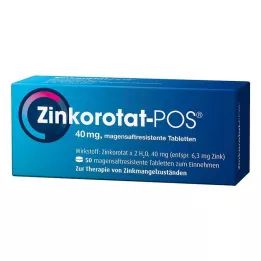 ZINKOROTAT POS enterične obložene tablete, 50 kosov
