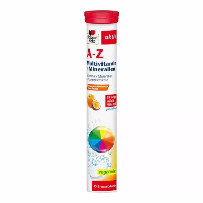 DOPPELHERZ A-Z Multivitamin+Mineral šumeče tablete, 15 kosov DOPPELHERZ A-Z Multivitamin+Mineral šumeče tablete, 15 kosov
