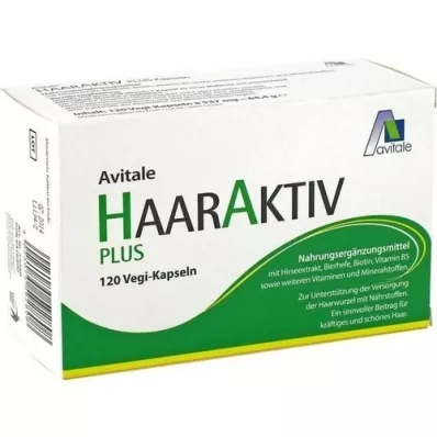 HAARAKTIV Plus Vegi kapsule, 120 kapsul