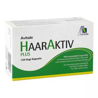 HAARAKTIV Plus Vegi kapsule, 120 kapsul HAARAKTIV Plus Vegi kapsule, 120 kapsul