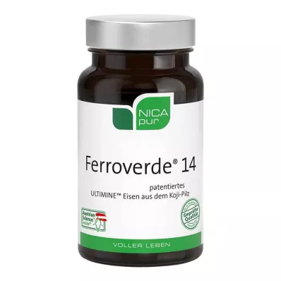 NICAPUR Ferroverde 14 kapsul, 60 kosov NICAPUR Ferroverde 14 kapsul, 60 kosov