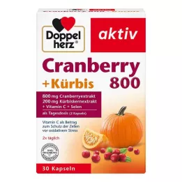 DOPPELHERZ Brusnica + buča kapsule, 30 kapsul