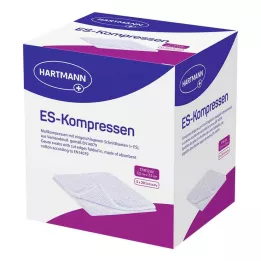 ES-KOMPRESSEN sterilno 7,5x7,5 cm 12x nepakirano pakiranje, 5X20 kosov