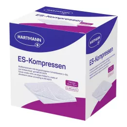 ES-KOMPRESSEN sterilno 10x10 cm 12x nepakirano pakiranje, 5X20 kosov