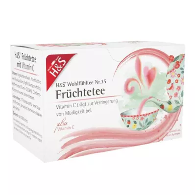H&S Sadje z vitaminom C filter vrečke, 20X2,7 g H&S Sadje z vitaminom C filter vrečke, 20X2,7 g