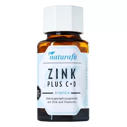 NATURAFIT Cink Plus C+D kapsule, 90 kapsul