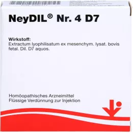 NEYDIL Št. 4 D 7 ampul, 5X2 ml