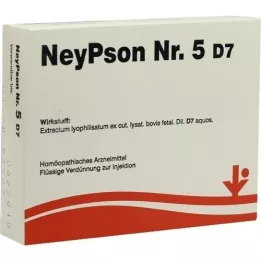 NEYPSON Ampule št. 5 D 7, 5X2 ml