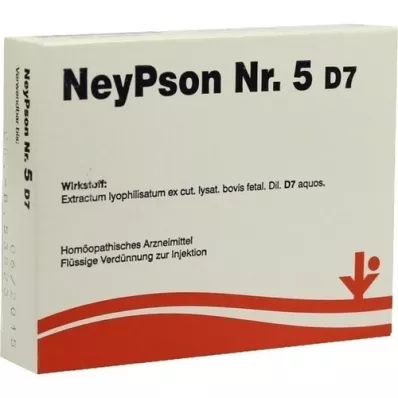 NEYPSON Ampule št. 5 D 7, 5X2 ml