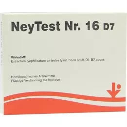 NEYTEST Št. 16 D 7 ampul, 5X2 ml