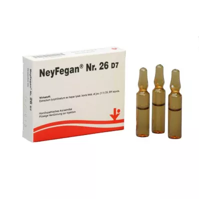 NEYFEGAN Št. 26 D 7 ampul, 5X2 ml