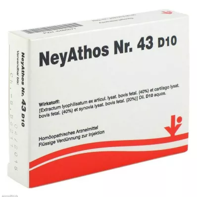 NEYATHOS Št. 43 D 10 ampul, 5X2 ml