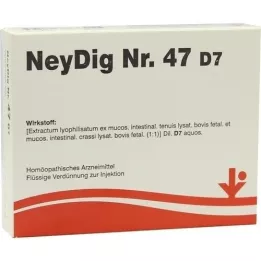 NEYDIG Št. 47 D 7 ampul, 5X2 ml