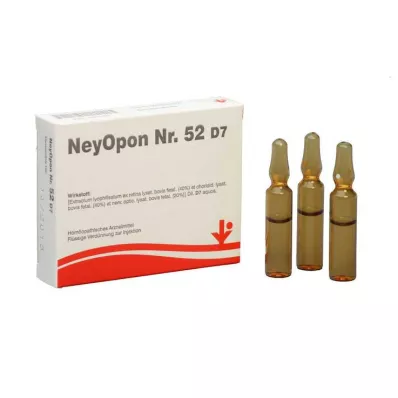 Neyopon No.52 D 7 ampul, 5X2 ml