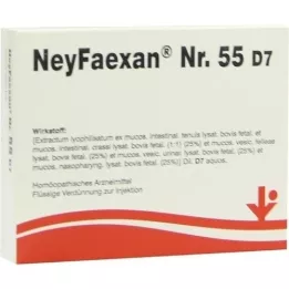 NEYFAEXAN Št. 55 D 7 ampul, 5X2 ml