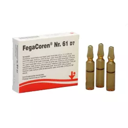 FEGACOREN št. 61 D 7 ampul, 5X2 ml