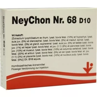 NEYCHON št. 68 D 10 ampul, 5X2 ml