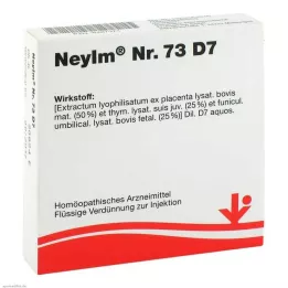 NEYIM Št. 73 D 7 ampul, 5X2 ml