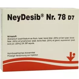 NEYDESIB Št. 78 D 7 ampul, 5X2 ml