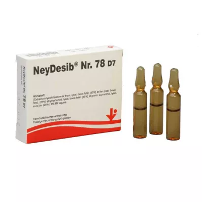 NEYDESIB Št. 78 D 7 ampul, 5X2 ml