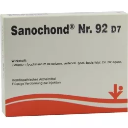 SANOCHOND št. 92 D 7 ampul, 5X2 ml