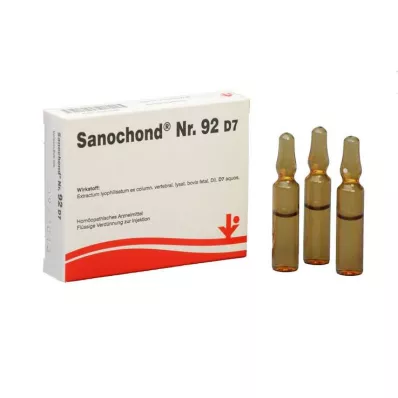Sanochond No.92 D 7 ampul, 5X2 ml