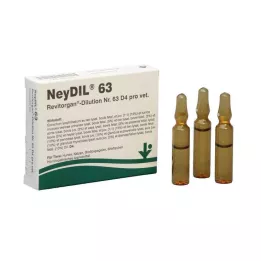 NEYDIL št. 63 Revitorgan Dil.D 4 na ampulo vet., 5X2 ml