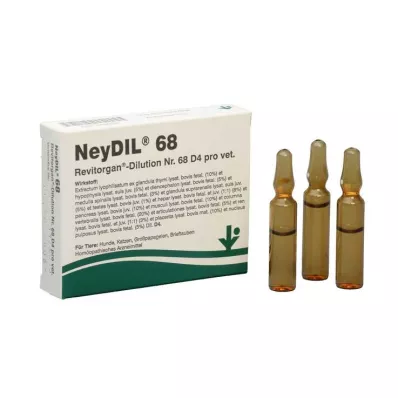 NEYDIL št. 68 Revitorgan Dil.D 4 na ampulo vet., 5X2 ml