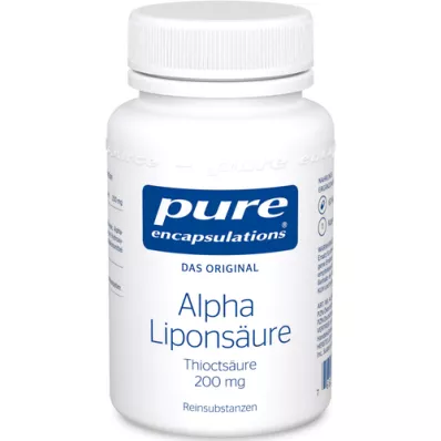 PURE ENCAPSULATIONS Kapsule alfa lipoične kisline, 60 kapsul