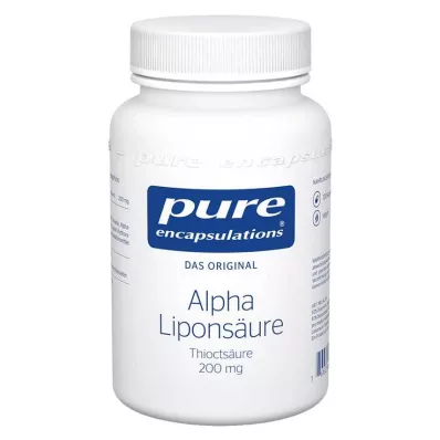 PURE ENCAPSULATIONS Kapsule alfa lipoične kisline, 120 kapsul