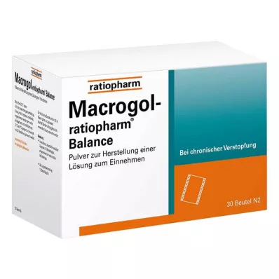 Macrogol ratiopharm Balance prašek za peroralno H.e. raztopina, 30 kosov Macrogol ratiopharm Balance prašek za peroralno H.e. raztopina, 30 kosov