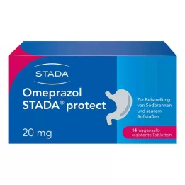 OMEPRAZOL STADA zaščitite 20 mg enterično obložene tablete, 14 kosov