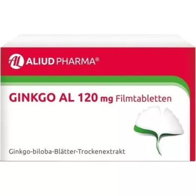 GINKGO AL 120 mg filmsko obložene tablete, 30 kosov