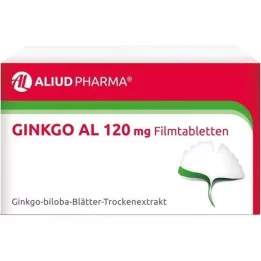 GINKGO AL 120 mg filmsko obložene tablete, 120 kosov