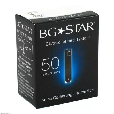 Bgstar testni lističi, 50 kos