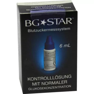 BGSTAR Kontrolna raztopina normalna, 6 ml