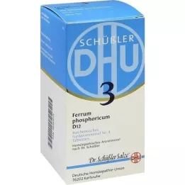 BIOCHEMIE DHU 3 Ferrum phosphoricum D 12 tablet, 420 kapsul