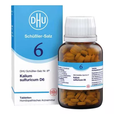 BIOCHEMIE DHU 6 Potassium sulphuricum D 6 tablet, 420 kapsul