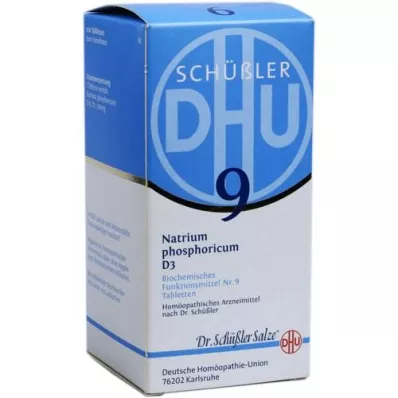 BIOCHEMIE DHU 9 Natrium phosphoricum D 3 tablete, 420 kapsul