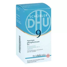 BIOCHEMIE DHU 9 Natrium phosphoricum D 3 tablete, 420 kapsul
