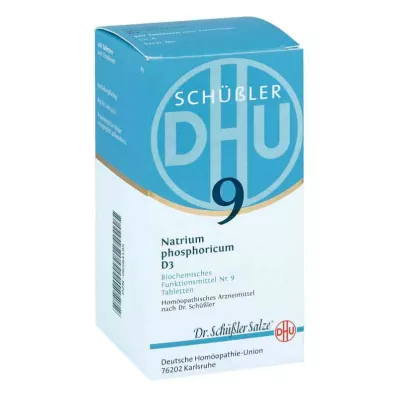 BIOCHEMIE DHU 9 Natrium phosphoricum D 3 tablete, 420 kapsul