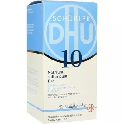 BIOCHEMIE DHU 10 Natrium sulfuricum D 12 tablet, 420 kosov