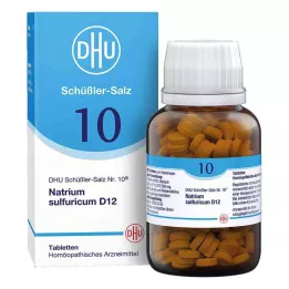 BIOCHEMIE DHU 10 Natrium sulfuricum D 12 tablet, 420 kosov