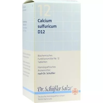 BIOCHEMIE DHU 12 Calcium sulphuricum D 12 tablet, 420 kapsul