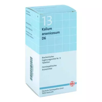 BIOCHEMIE DHU 13 Kalium arsenicosum D 6 tablet, 420 kosov